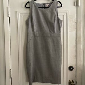 J. Crew women’s suit dress, size 12, gray